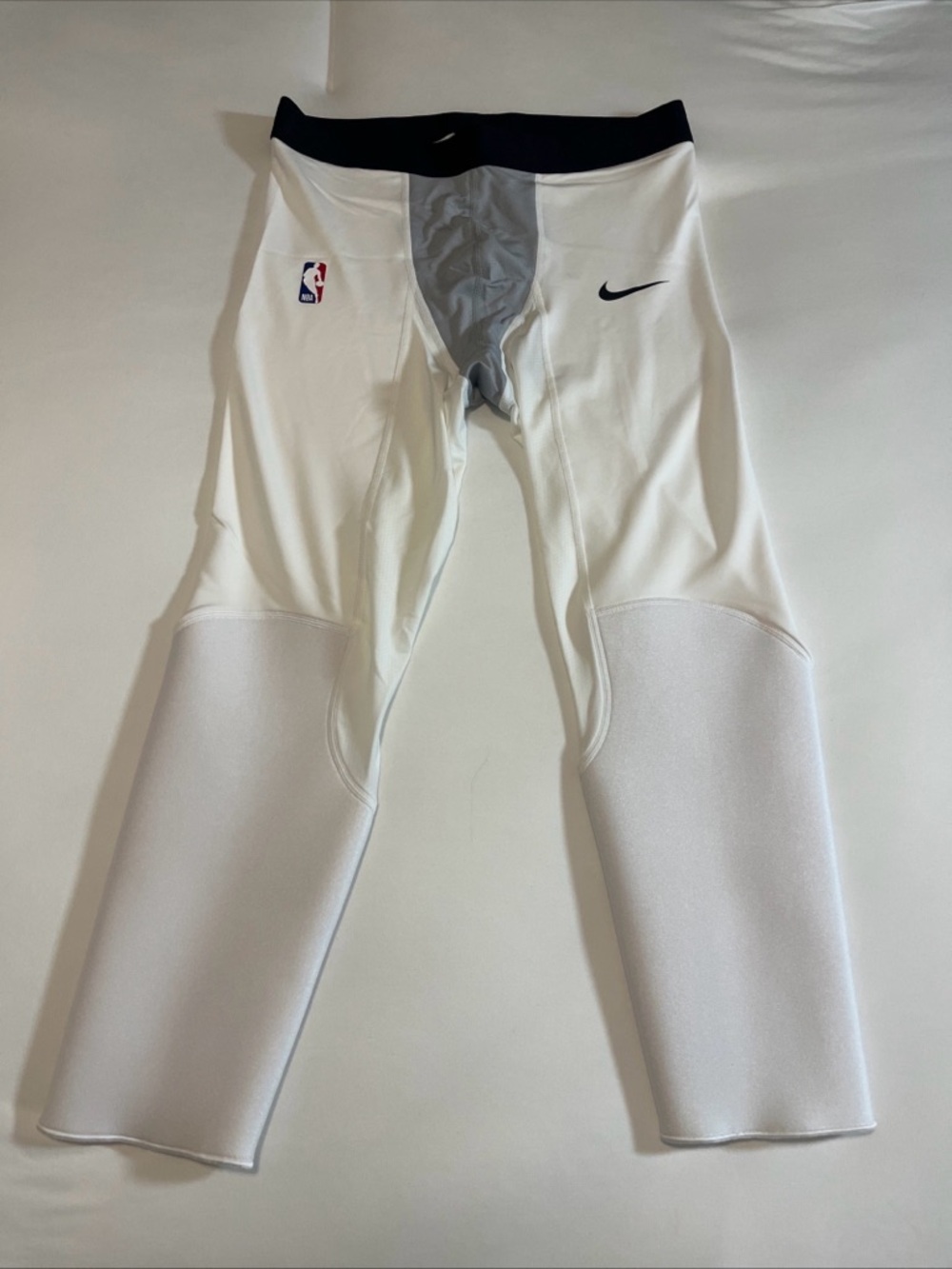 Nike Pro NBA Compression Tights  Knee White Gray XL  & 3XL Brand New